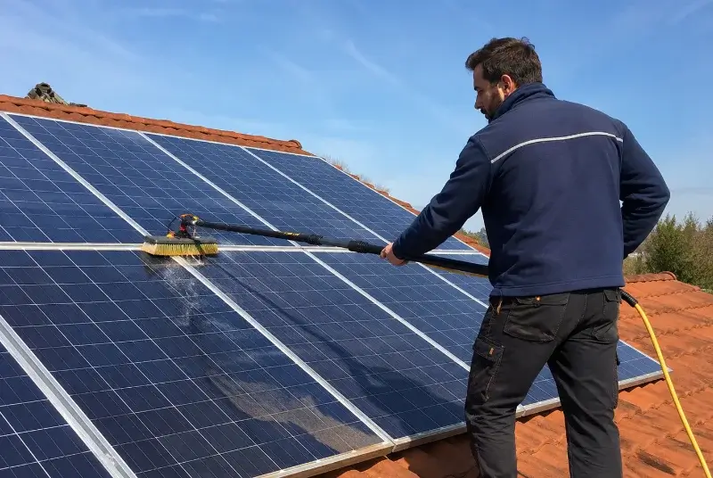 Nettoyage et entretien de panneaux solaires à Carcès